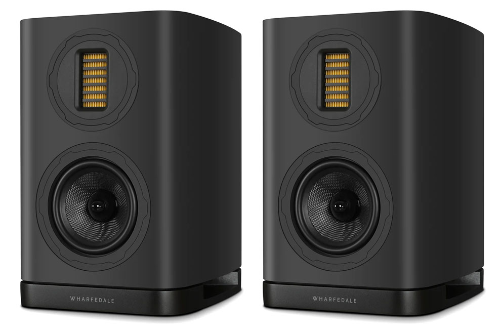 wharfedale-evo-5-1-black wharfedale-evo-5-1 - 2-pásmové regálové reproduktory, najmenší model série EVO 5