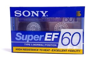 sony-super-c60ef - magnetofónová kazeta s dĺžkou 60 minút