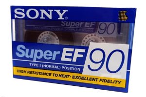 sony-super-c90ef - magnetofónová kazeta s dĺžkou 90 minút