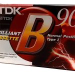 tdk-b-90 - magnetofónová kazeta s dĺžkou 90 minút