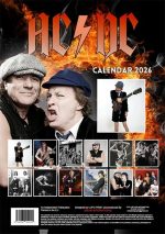 Nástenný kalendár 2026 - AC/DC - A3 – Obrázok 2