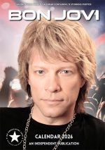 Nástenný kalendár 2026 - Bon Jovi / A3