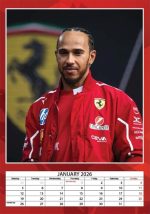Nástenný kalendár 2026 - Lewis Hamilton / A3 – Obrázok 3