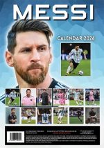 Nástenný kalendár 2026 - Lionel Messi / A3 – Obrázok 2