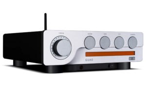 quad-3 - prémiový integrovaný zosilňovač v industriálnom vintage dizajne