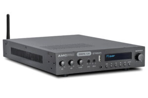 amc-dmpa-120-stream - kompaktný multimediálny inštalačný zosilňovač s prehrávačom