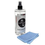 elektronika-praha-record-deep-clear-500 - antistatický sprej na čistenie LP vinylových platní s rozprašovačom s objemom 500ml a kvalitnou utierkou z mikrovlákna