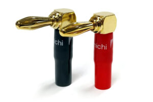 nakamichi-n0536a - uhlové repro banániky s novovyvinutým pružným systémom a s 24K pozlátením pre maximálne čistý prenos signálu