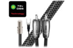 audioquest-angel-phono-5pin-2rca-dbs - prémiový gramofónový analógový 5PIN-2RCA kábel s postriebrenými vodičmi a uzemňovacím vodičom