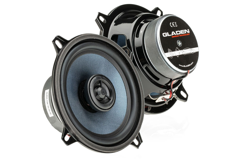 gladen-alpha-130-c gladen-alpha-130-c - 2-pásmové 130mm koaxiálne reproduktory do auta