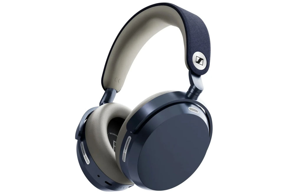 sennheiser-momentum-5-wireless-blue sennheiser-momentum-5-wireless - bezdrôtové uzavreté circumaurálne slúchadlá s ANC