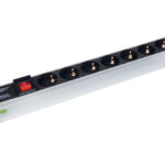 dynavox-blanko-19-rack - hliníková napájacia lišta pre 19" rack