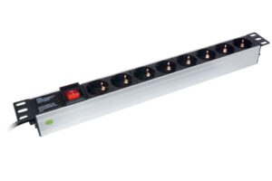 dynavox-blanko-19-rack - hliníková napájacia lišta pre 19" rack