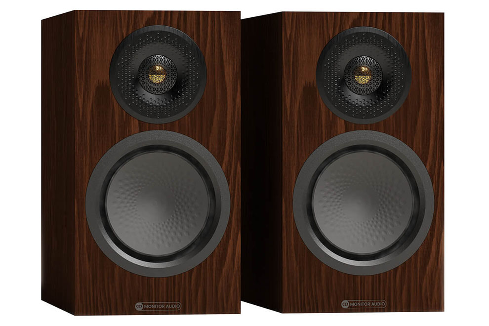 monitor-audio-silver-50-8g-european-walnut monitor-audio-silver-50-8g - Pasívny 2-pásmový regálový reproduktor s bass-reflex ozvučnicou