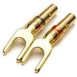 nakamichi-spade-plugs-n0535fn - kvalitné repro vidličky z kompozitu medi s 24K pozlátením