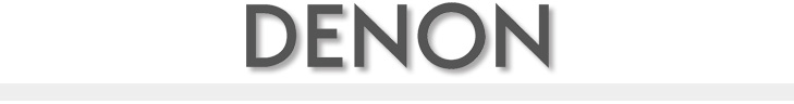 denon logo gray