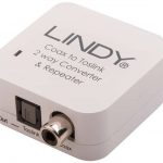 Lindy konvertor Toslink - RCA Coax obojsmerný
